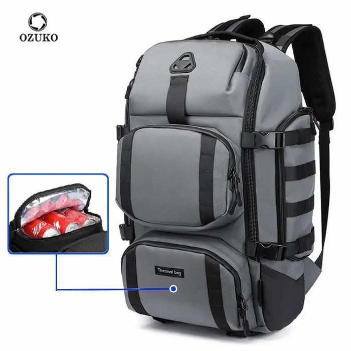 OZUKO Backpack #9386 - Tas Laptop Travel Backpack Pria Ransel Cowok Dewasa Jumbo Sekolah ransel
