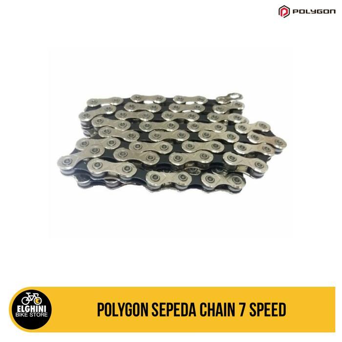 READY Terlaris Rantai Sepeda Polygon Sepeda Chain 7 Speed Promo Murah