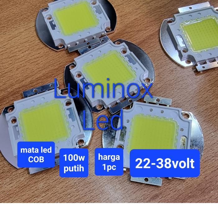 Terlaris mata led 100w 100watt 100 w / HPL led 100w 100watt mata led putih cob 100watt warm SALE