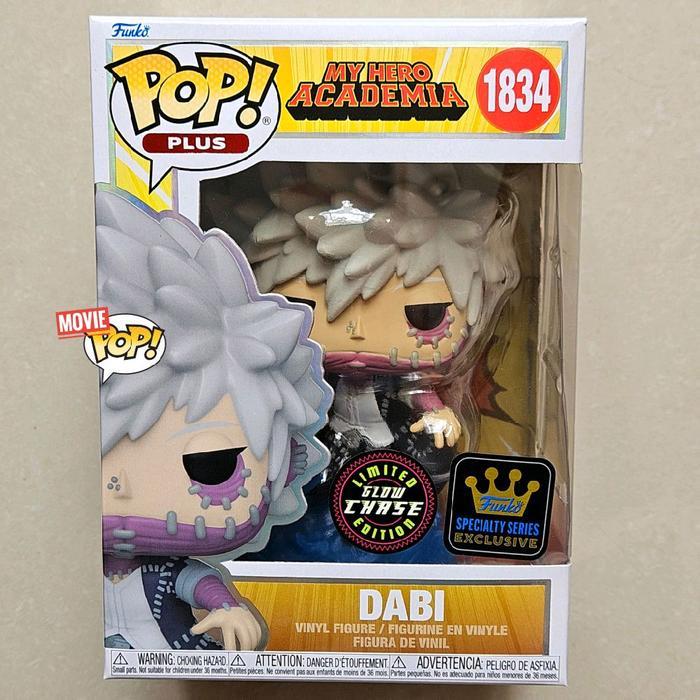 HOT SALE FUNKO POP PLUS MY HERO ACADEMIA MHA - DABI GLOW CHASE EXCLUSIVE TERMURAH