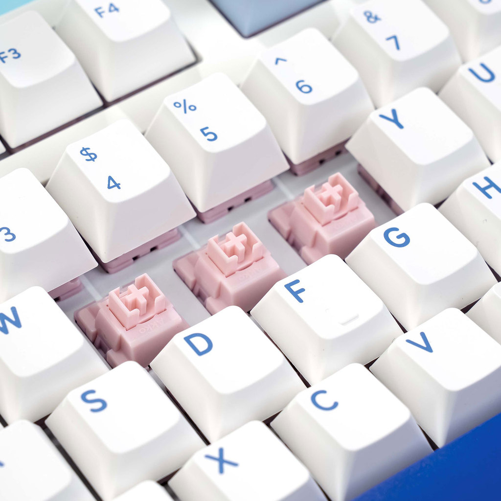 Akko 3108RF Mechanical Keyboard 100% Full Size RGB Cherry/MOA Profile Keycaps 2.4GHz & Wired
