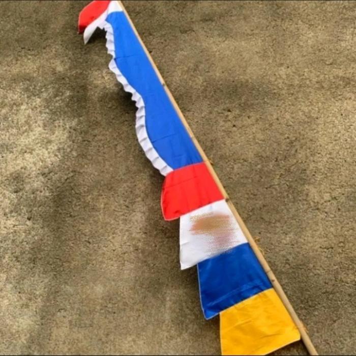 umbul umbul kuda laut polos, umbul umbul kuda laut,umbul umbul gergaji, umbul umbul jumbo, bendera