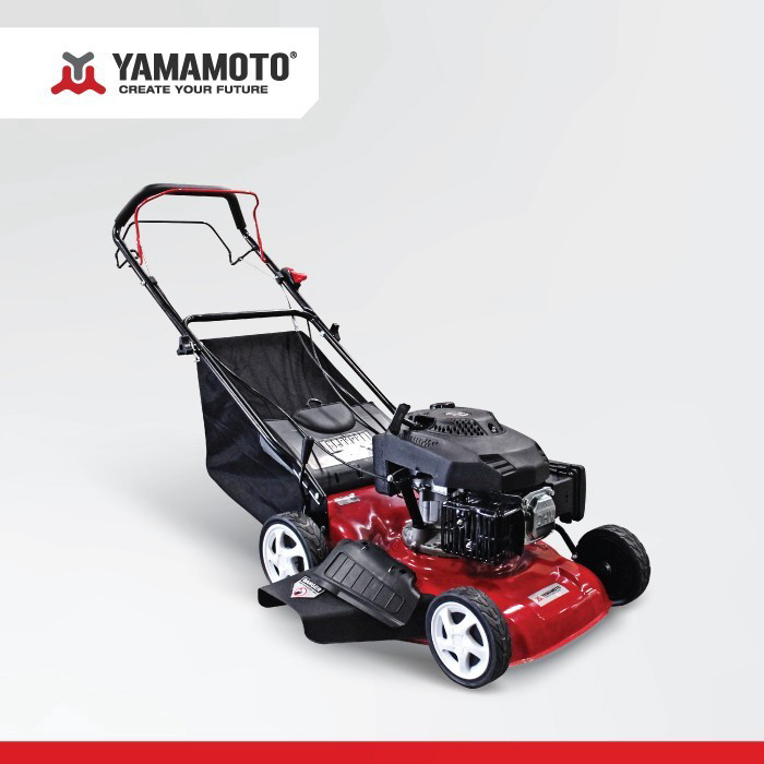 Mesin Potong Rumput Dorong 6.5HP YAMAMOTO PAKAI KANTONG Lawn Mower 20Inci