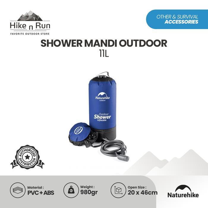 Ada Stok Outdoor Shower Naturehike Water Bag NH17L101-D
