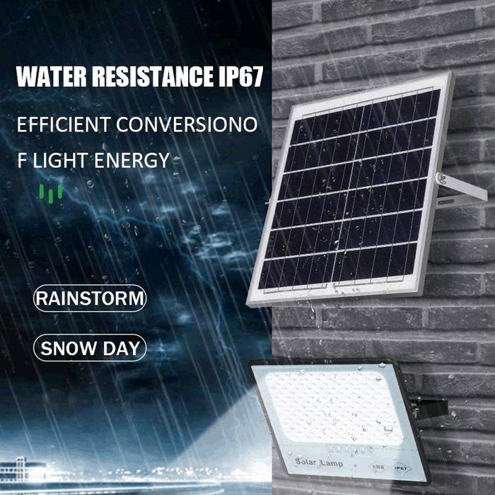 NEW LAMPU TENAGA SURYA MITSUYAMA OUTDOR PANEL DAN REMOT MS-96100A MS -9650A
