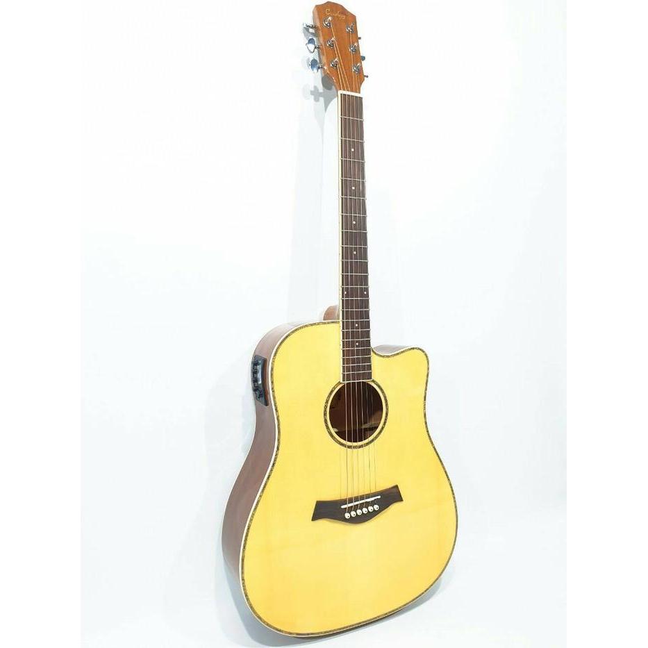 TERBARU Gitar Akustik Elektrik Merk Cowboy Original Tipe GWC-240 NAS Eq Tuner