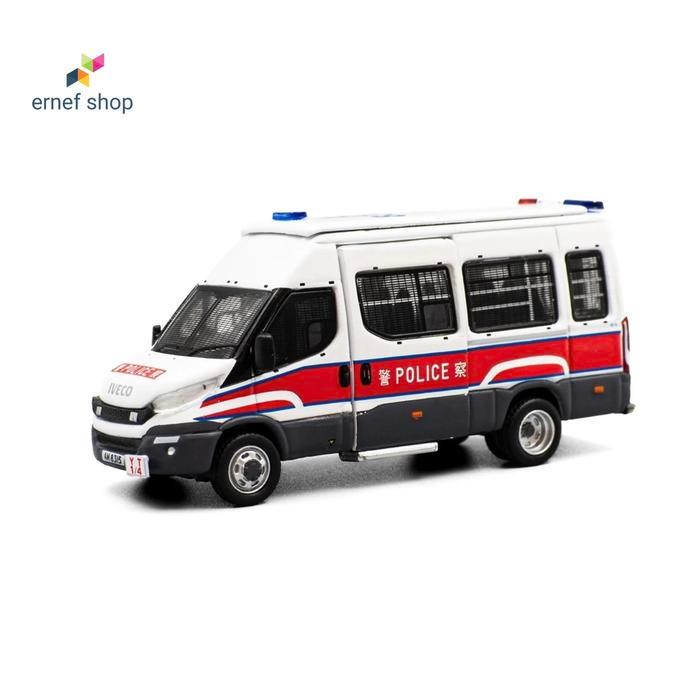 TINY CITY 21 DIE-CAST MODEL CAR - IVECO DAILY POLICE PATROL CAR (AM8315)