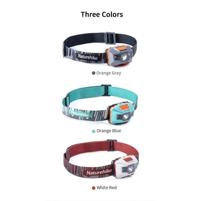 HEADLAMP 150 LUMEN NATUREHIKE NH00T002-D LAMPU KEPALA SENTER CAMPING