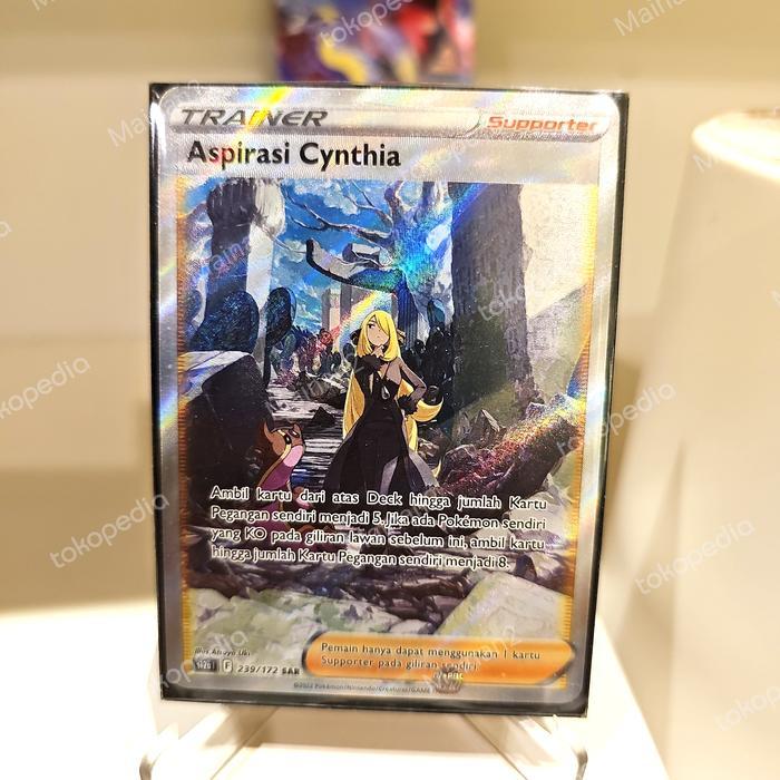 Aspirasi Cynthia Sar Vstar Pokemon Tcg Indo