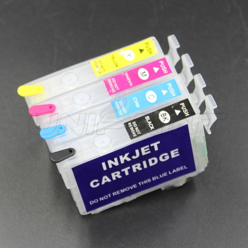 T0711 refillable ink cartridge for Epson SX200 SX210 SX215 SX218 SX400 SX415 SX515W DX4000 DX4400
