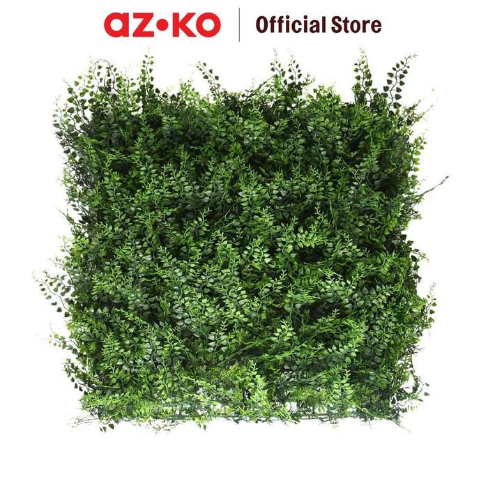 AZKO Cc Grass Grass Rumput Artifisial Dinding Fern 50x50 cm - Hijau Artificial Grass Rumput Indoor