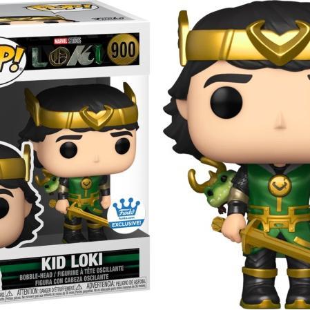 FUNKO POP - FUNKO SHOP EXCLUSIVE MARVEL LOKI - KID LOKI METALLIC