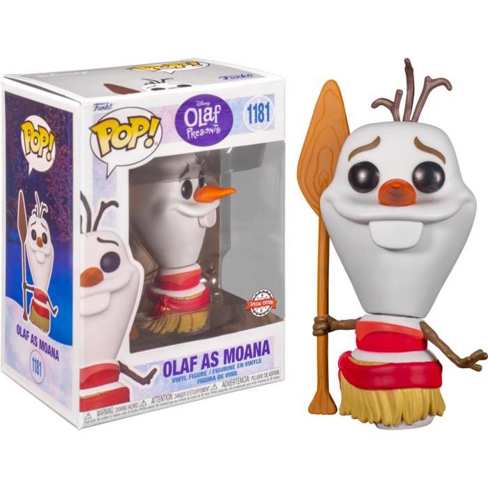 FUNKO POP DISNEY OLAF PRESENTS : MOANA - OLAF AS MOANA