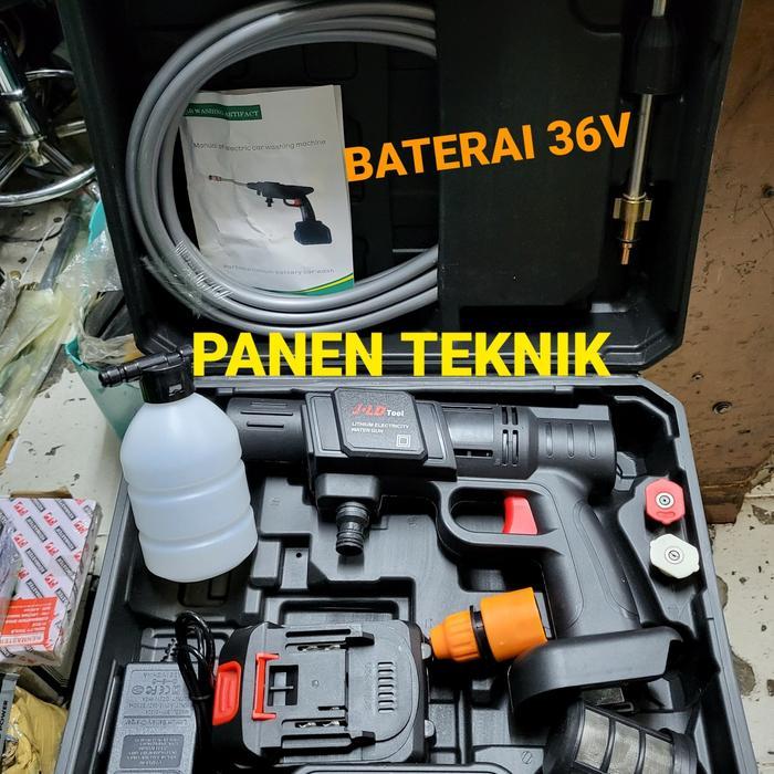 DISKON STEAM CORDLESS JLD CUCI MOBIL MOTOR AC JET CLEANER BATERAI