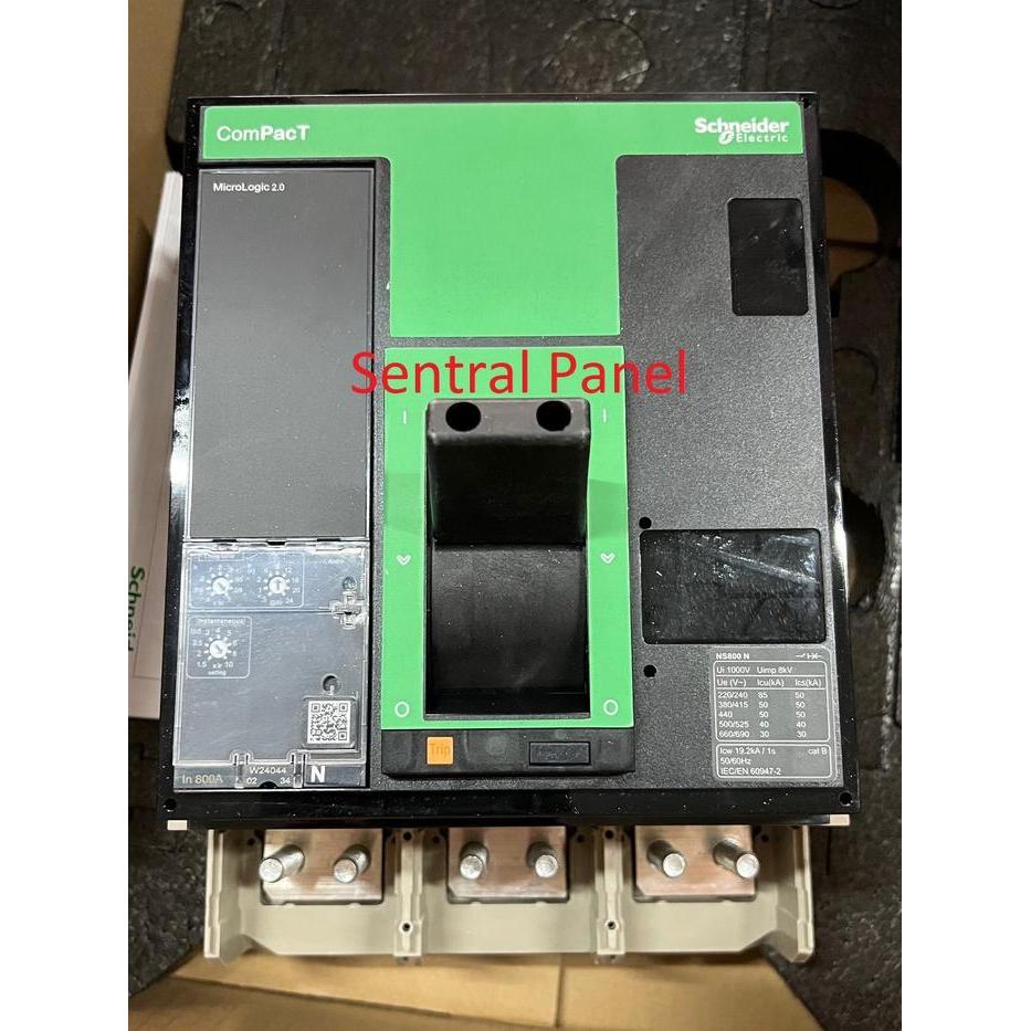 SCHNEIDER MCCB NS800N NS800 NS 800 3P 800A 33466 50KA ORI MANUAL