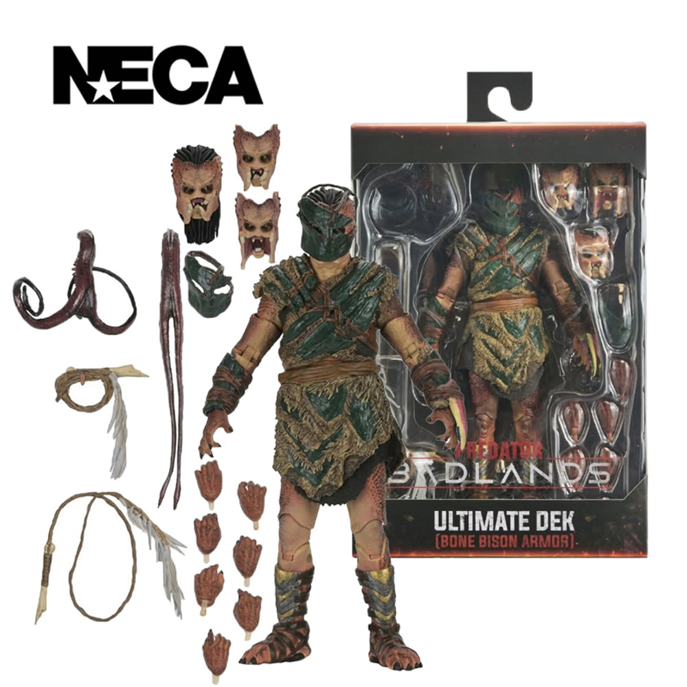 NECA Toys Predator: Badlands - Ultimate Dek (Bone Bison Armor) 7 Scale Action Figure Model Doll