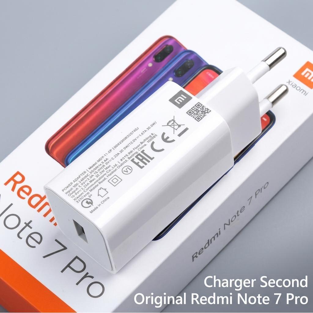 Batok Charger Xiaomi MDY-11-EP Bekas Original 10V 2.25A Fast Charging Redmi Note 7 Pro