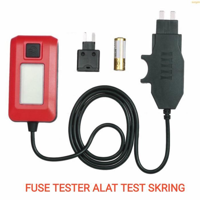 Fuse Tester Alat Cek Test Tegangan Skring Sekring Mobil Elektronik Diskon 80%