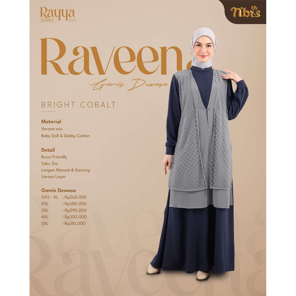 GAMIS NIBRAS RAVEENA GAMIS/ BIG SALE DISKON 40%