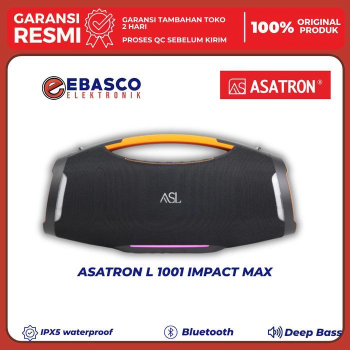 ASATRON Speaker Aktif L 1001 IMPACT MAX 12 Inch Portable Garansi Resmi
