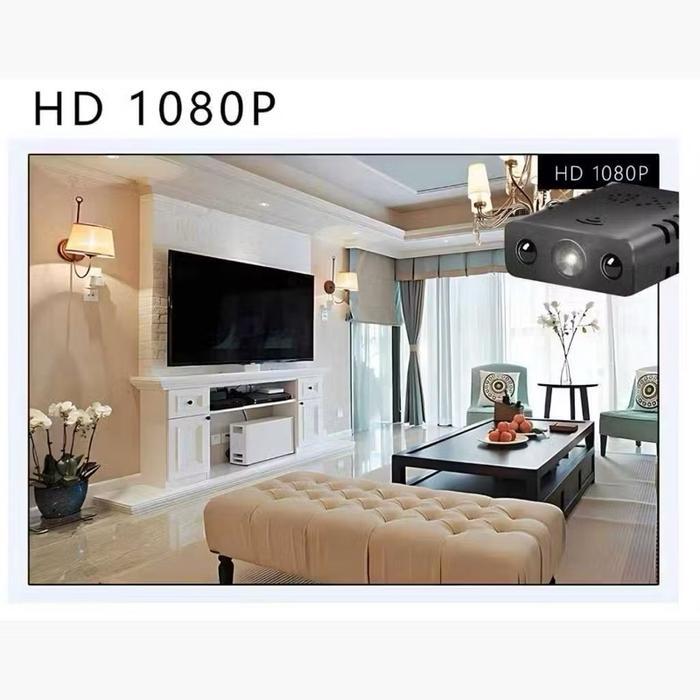READY CCTV Mini WiFi 1080P XD Kamera Tersembunyi Tanpa Kabel Pantau dari HP Jarak Jauh Night Vision