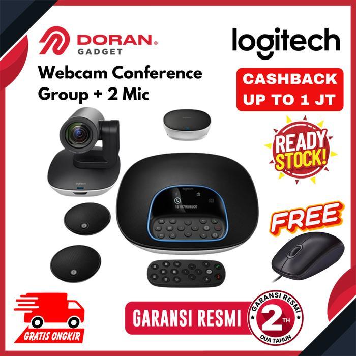 Logitech Group Video Conference Bundling With Expansions Mic - Garansi