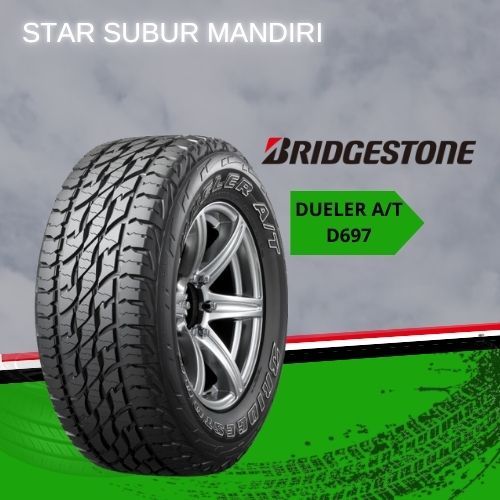 Ban Mobil Pajero Fortuner 265/65 R17 Bridgestone Dueler D697