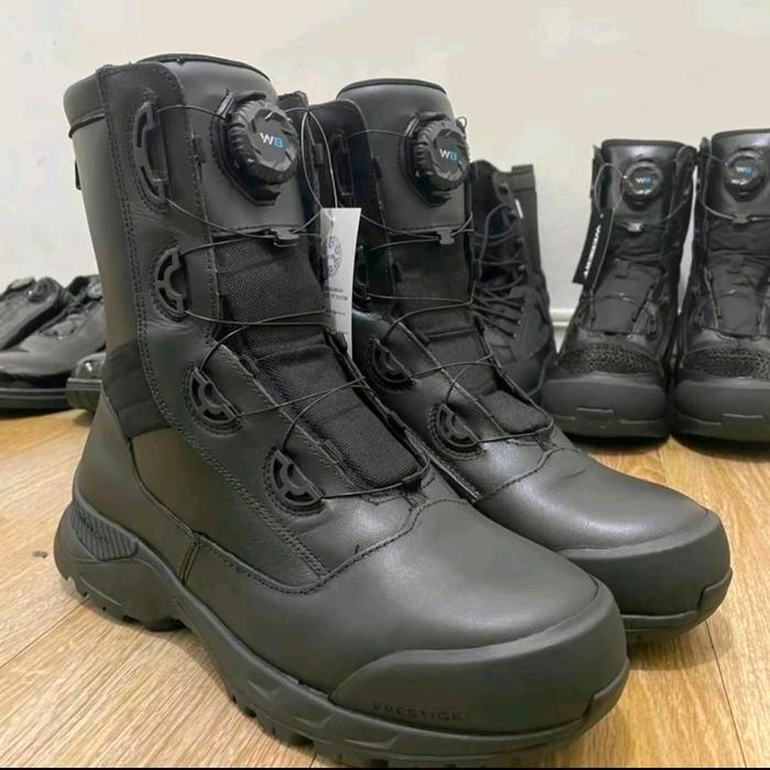 (SAURAMIL) SEPATU PDL DIABLO FULL KULIT tali putat BOA WEBEST