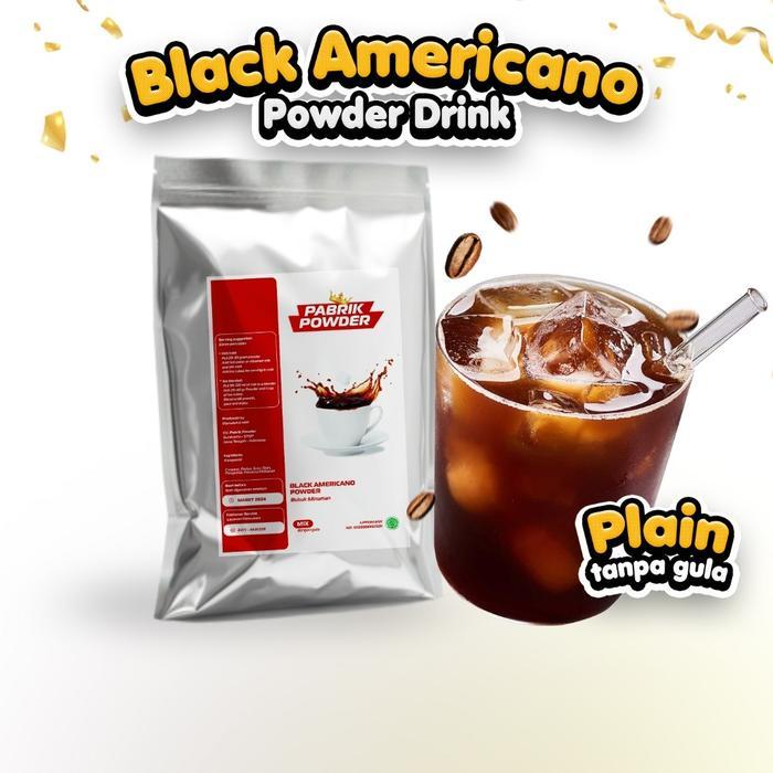 Powder Black Americano - Bubuk Kopi Black Americano , Powder Drink