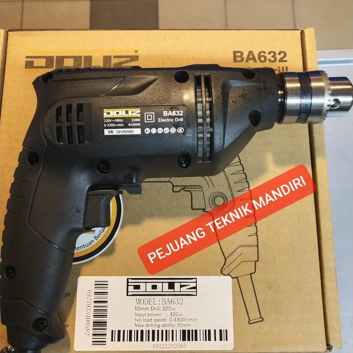 Mesin Bor Tangan 10Mm Doliz Ba632 / Bor Tangan 10 Mm Doliz Ba 632