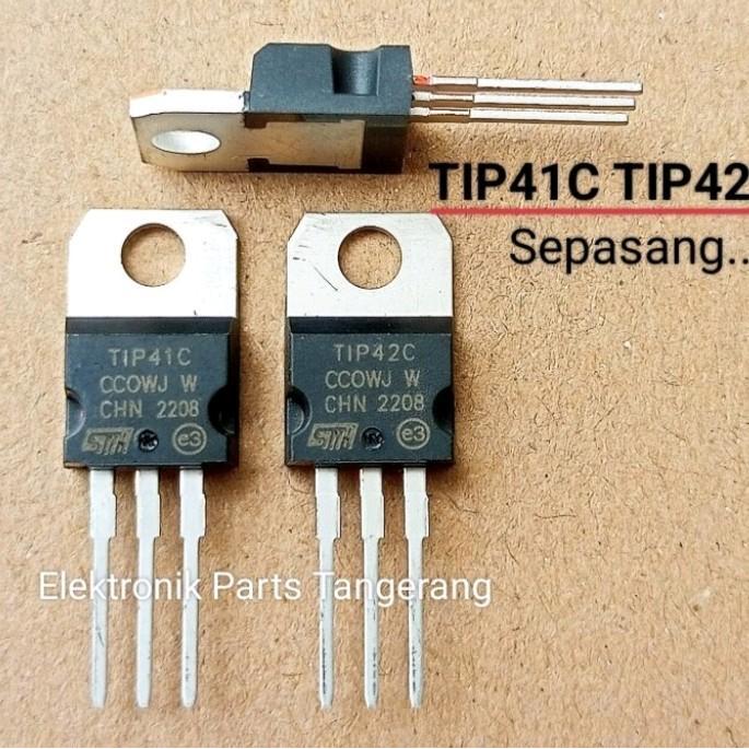 SALE TRANSISTOR TIP41C TIP42C (SATU SET) TIP 41 TIP 42 TIP 41C TIP 42C SUPER TIP41 C TIP42 C