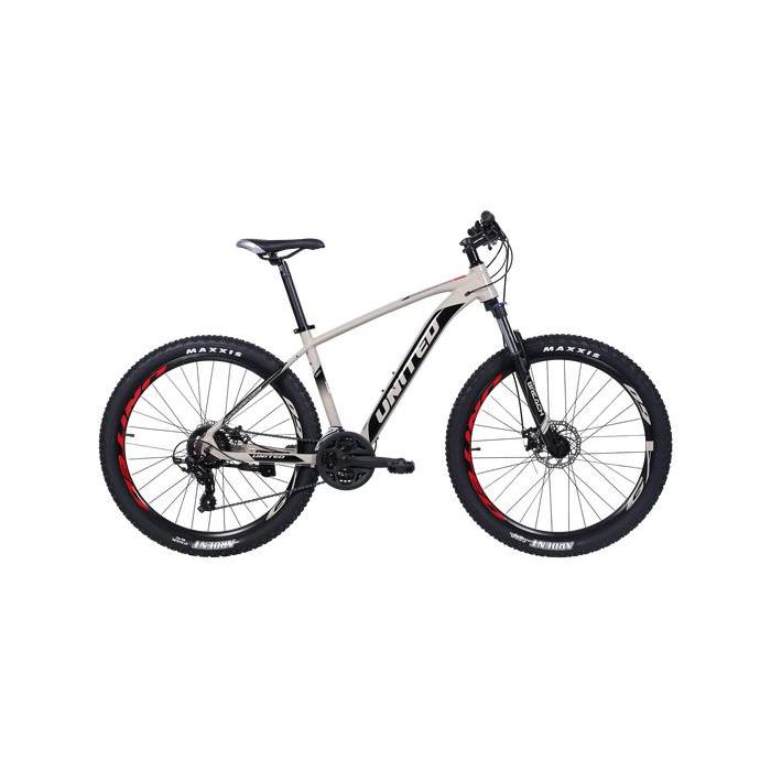 SEPEDA GUNUNG UNITED MONANZA 4.00 27,5 INCH BAN MAXXIS ARDENT - crem