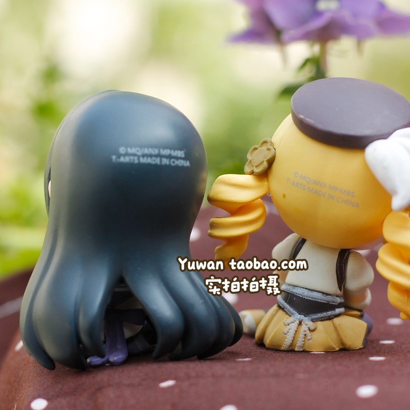 Mahou Shoujo Capsule Toys Kawaii Anime Figure Kaname Madoka Tomoe Mami Akemi Homura Doll Model