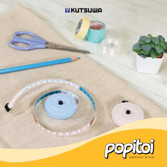 Kutsuwa Long Measuring Tape 2m Meteran Gulung Bandan Baju Jahit