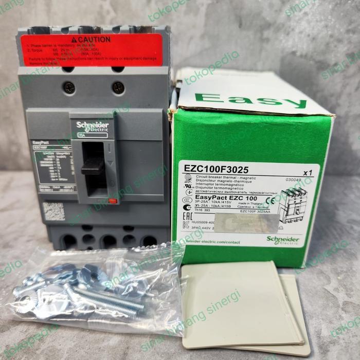 Mccb Schneider Ezc100F 25A