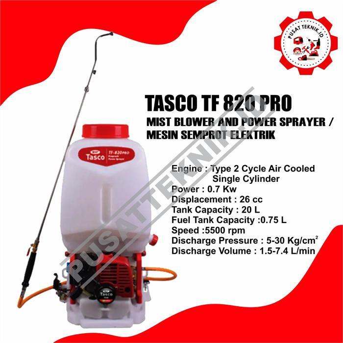TASCO TF 820 PRO - MESIN SPRAYER HAMA TASCO TF 820 PRO ORIGINAL