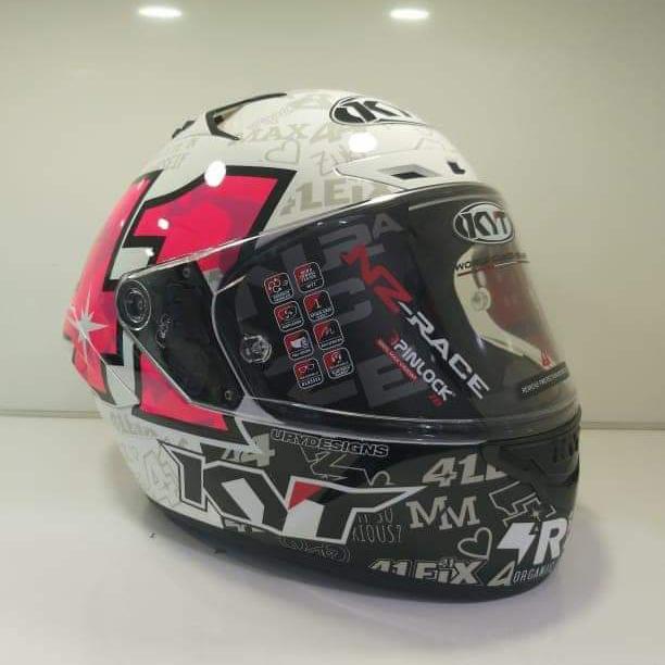 READY STOCK D KYT NZ Race Espargaro 2021 with sponsor