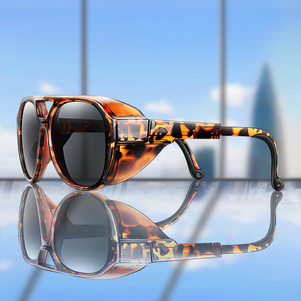 Pits Fashion Punk Sunglasses UV400 Protection Cycling Travel Outdoor Sports Eyewear Cool Party Rave