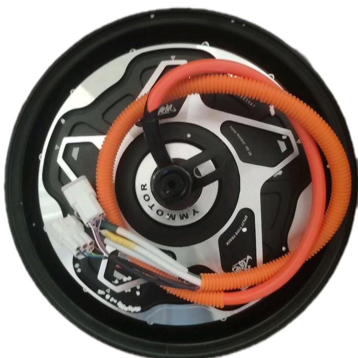 Dinamo bldc 12 inch 72v 1500w 2000w 3000w yuma motor hub motor listrik - 2000w