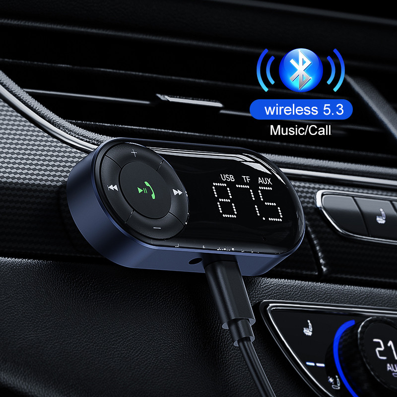 Mode FM Car Receiver AUX Car Bluetooth 5.3 Receiver Car Bluetooth o Receiver