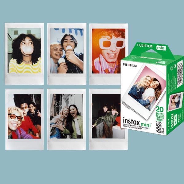 Premium Refill Fujifilm Instax Mini Putih Polos 20 Lembar - Expired Sampai 2028 Original