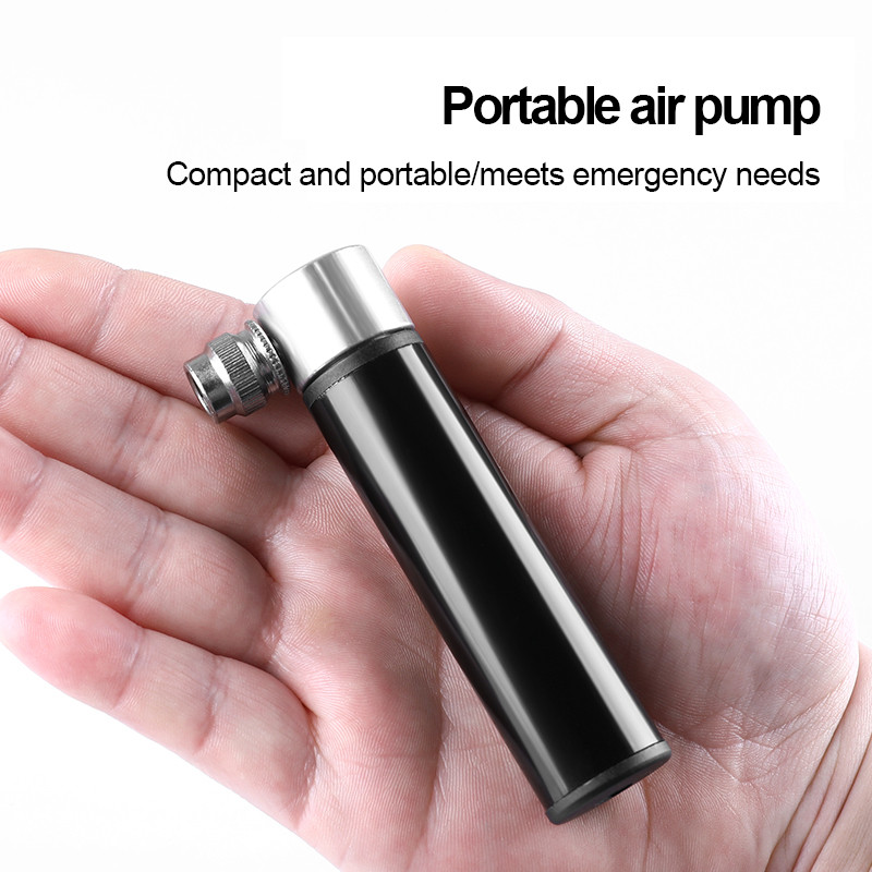 Mini Pump Schrader Presta Valve MTB Road Cycling Pump Aluminum Alloy Hand Air Pump Tire Inflator