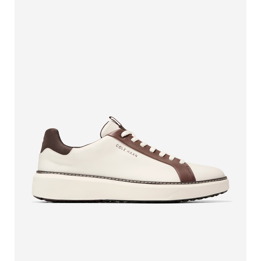 Cole Haan Men Grandpro Topspin Golf - Sepatu Pria (White) C45720