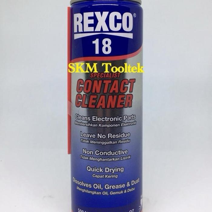 Sale Rexco 18 Contact Cleaner / Electronic Contact Cleaner Rexco 18 (500Ml) Termurah