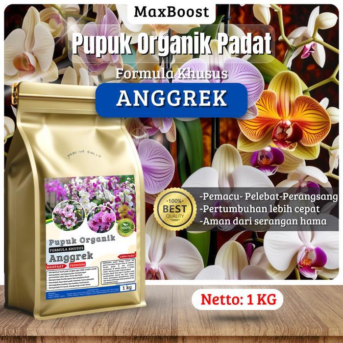 Pupuk organik granule booster, formula khusus tanaman anggrek, Pupuk Organik Granule Super