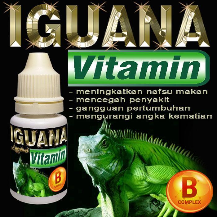 Ready Iguana Vitamin Cair Suplemen Kesehatan Reptile Iguanna Hijau Batu Diamond Blue Obat Hewan