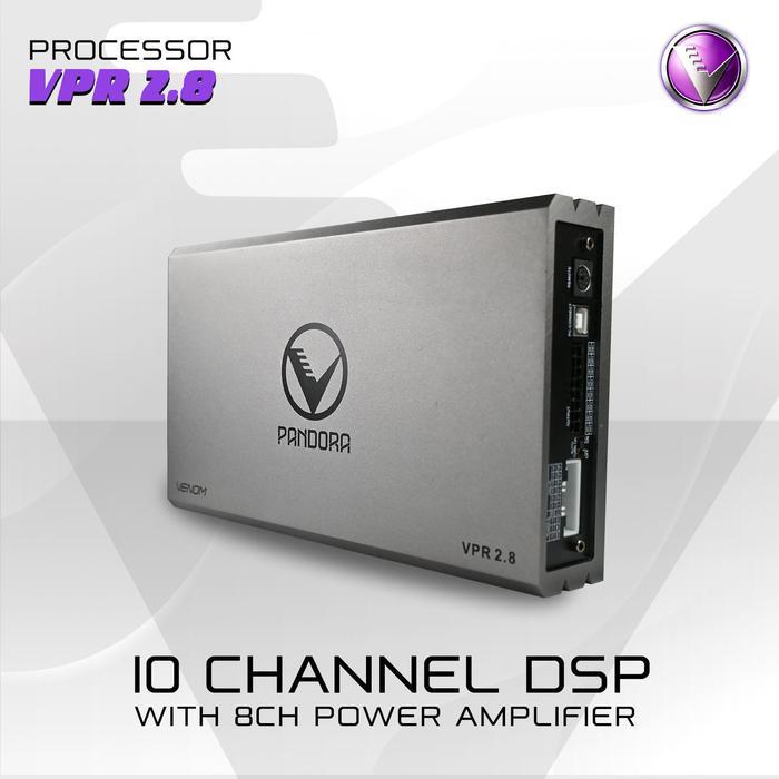 VENOM Processor VPR 2.8 – Digital Sound Processor (DSP) Car Audio Mobil