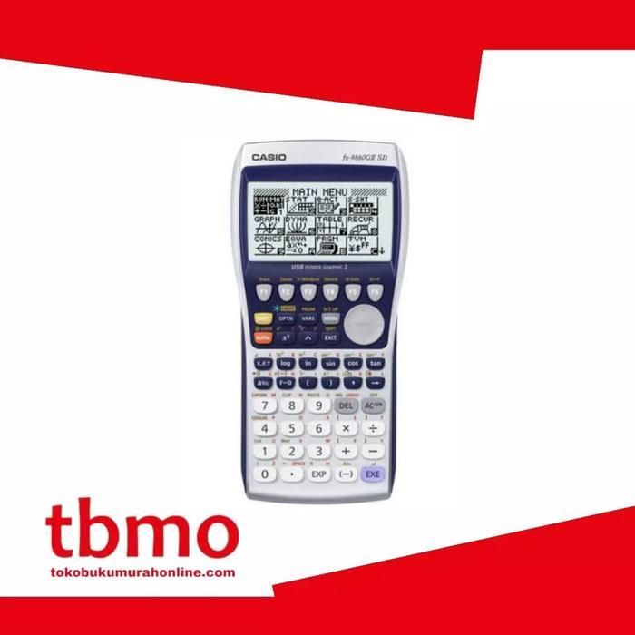 TBMO KALKULATOR SCIENTIFIC CASIO FX-9860GII SD / KALKULATOR MATEMATIKA
