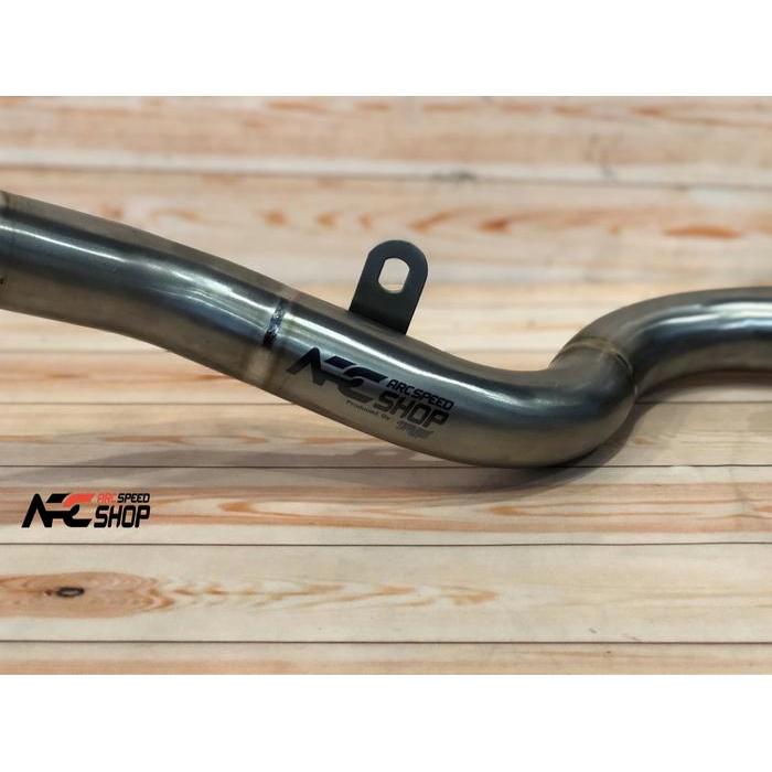 Header Leheran Knalpot kit R9 Titanium Ninja250 FI