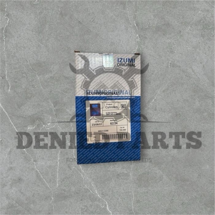 Liner 6D34 Izumi / Liner Sk200-6 Izumi / Boring 6D34 Sk200-6 Izumi